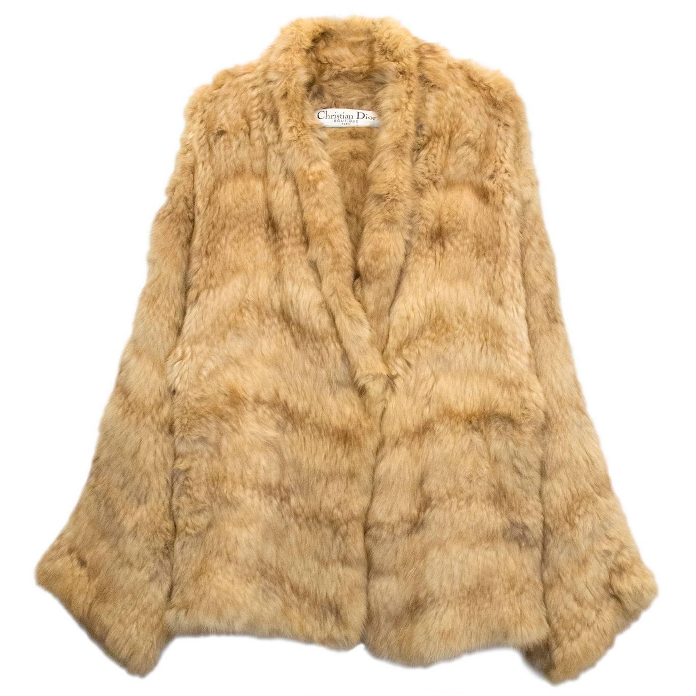 Christian Dior Rare Russian Sable Fur Coat