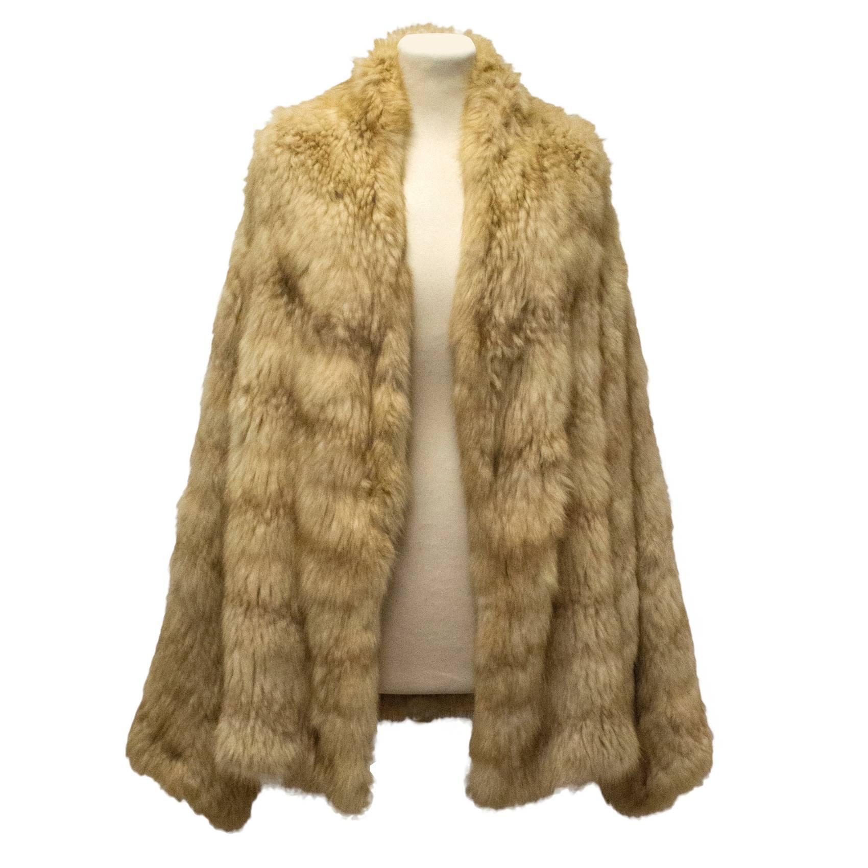 Brown Christian Dior Rare Russian Sable Fur Coat