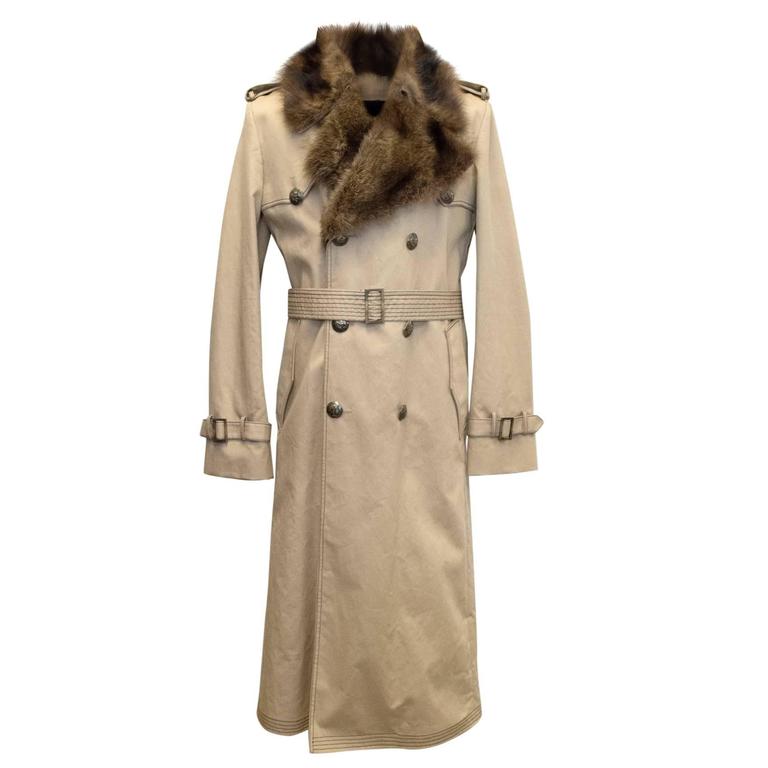 mens fendi trench coat