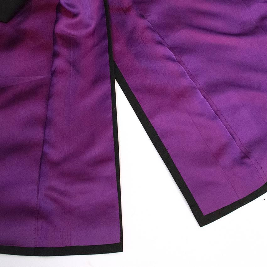 Men's Kiton Black Wool Tailcoat For Sale