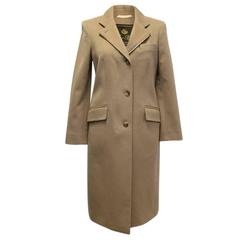  Loro Piana Camel Cashmere Coat 