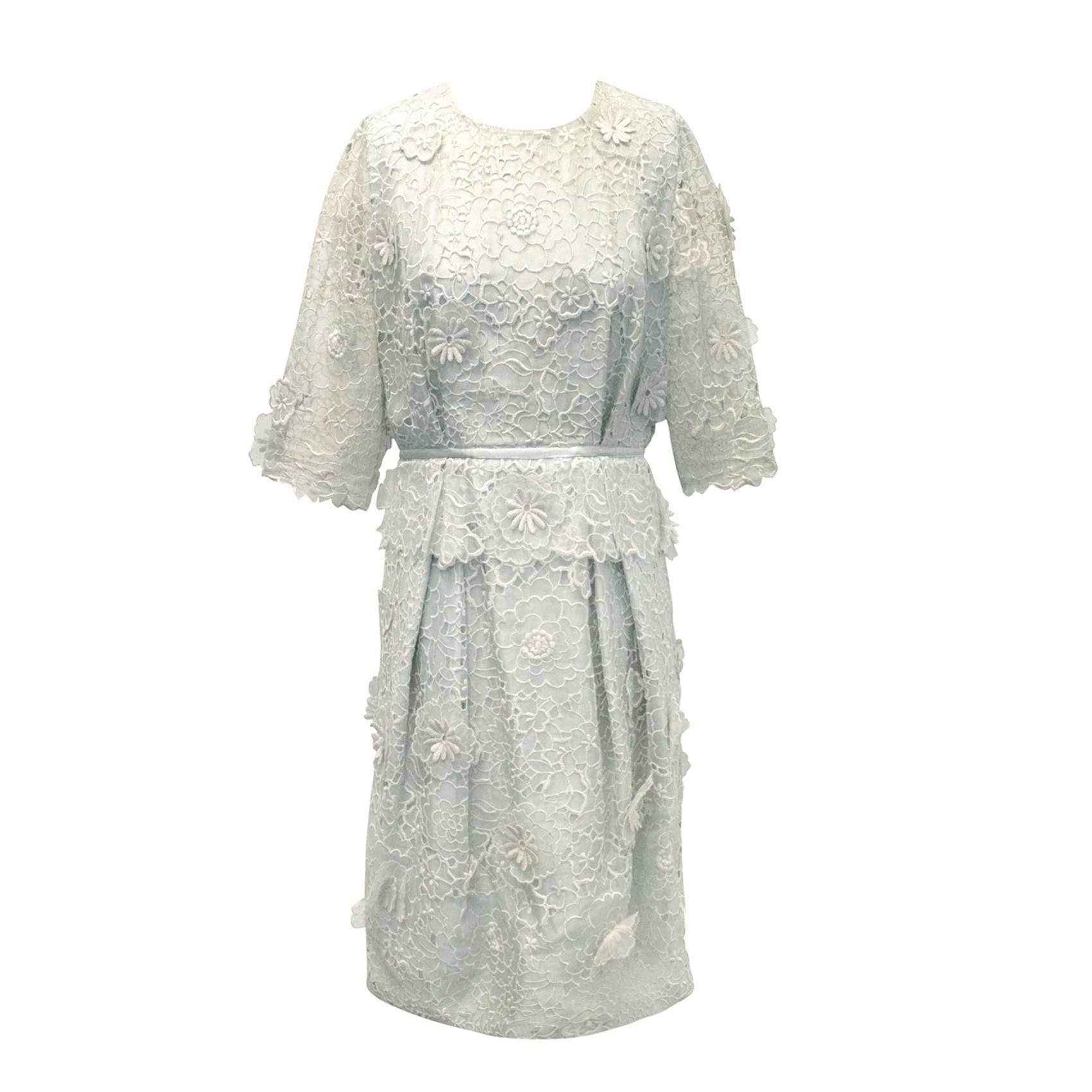 Stella McCartney Pale Pink Organic Cotton Bee Dress