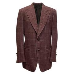 Tom Ford 52R Eggplant Wool Blazer