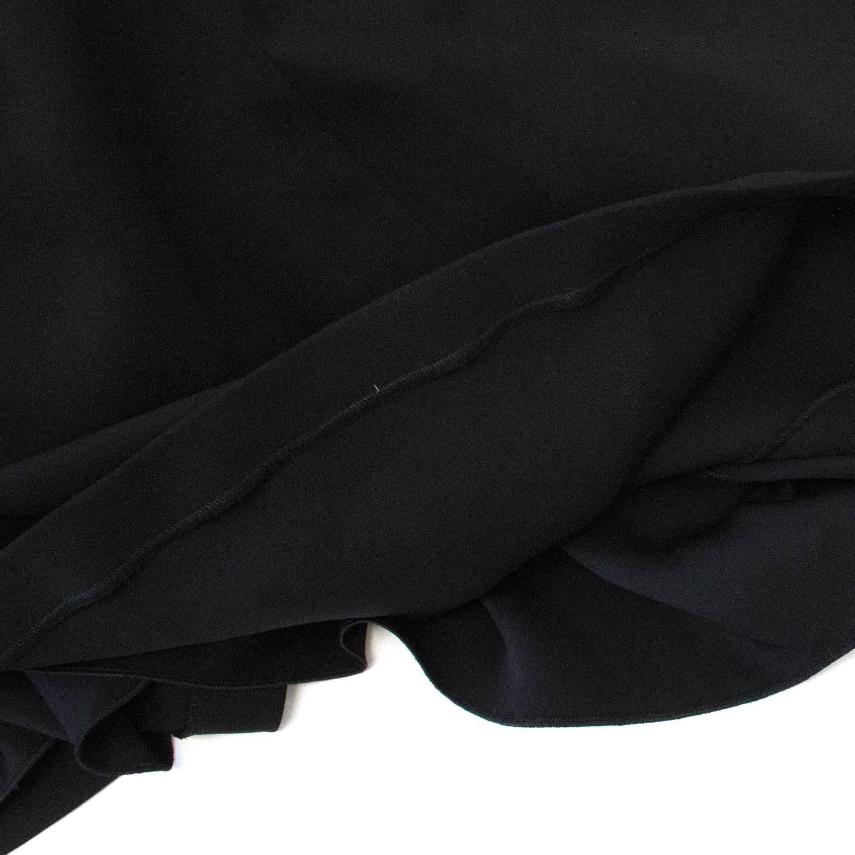 Ralph Lauren Collection Brita Black Evening Dress For Sale 2