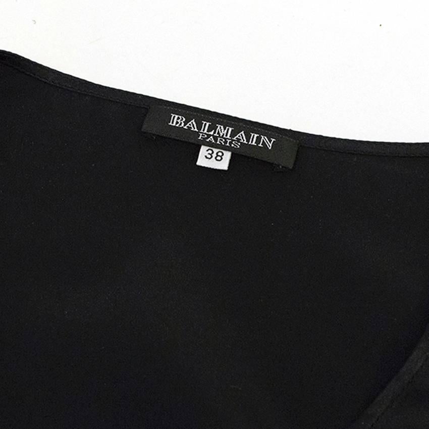 Women's or Men's Balmain black top For Sale