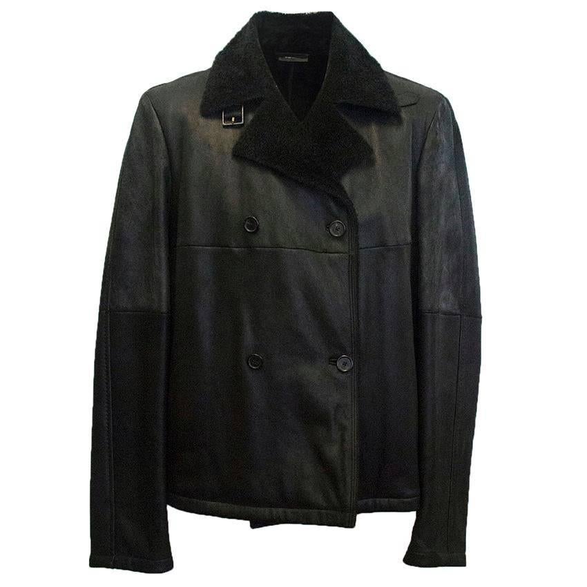 Jil Sander black men's jacket For Sale