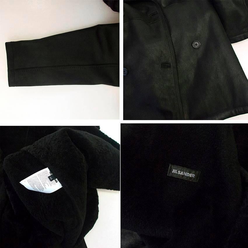 Jil Sander black men's jacket For Sale 3
