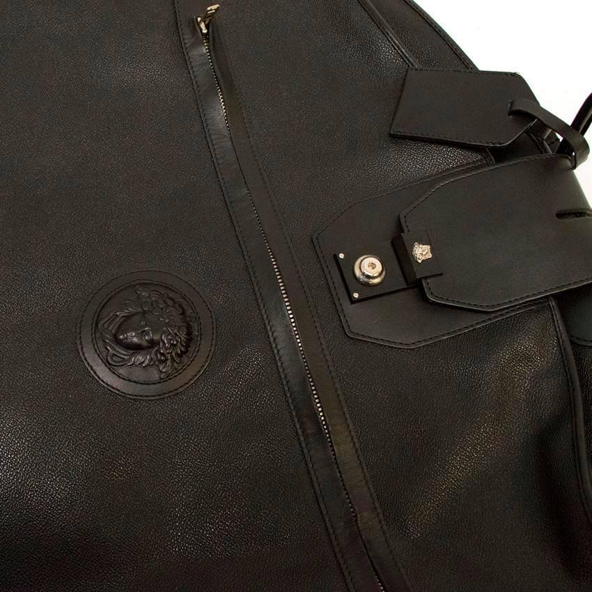  Versace Black Suit Cover Holdall  For Sale 1
