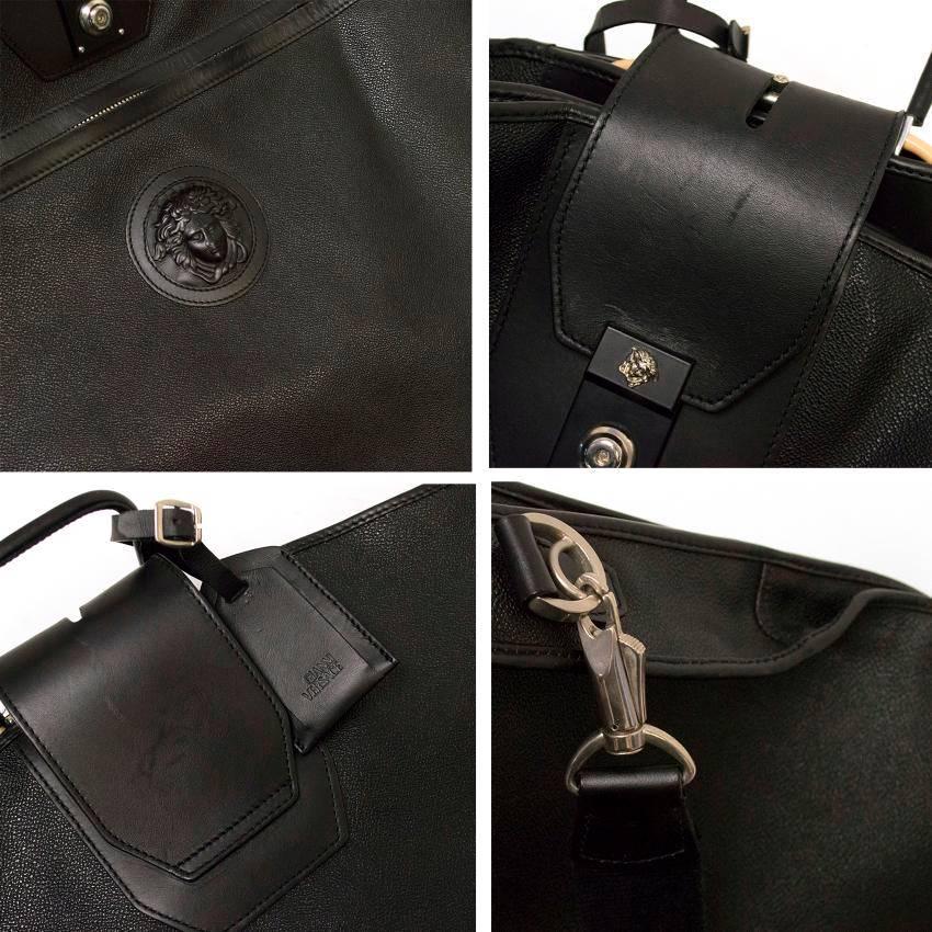  Versace Black Suit Cover Holdall  For Sale 5