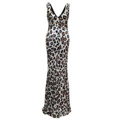 Ashish Leopard Sequin Gown