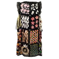 Dolce & Gabbana Patchwork /Embellished Shift Dress