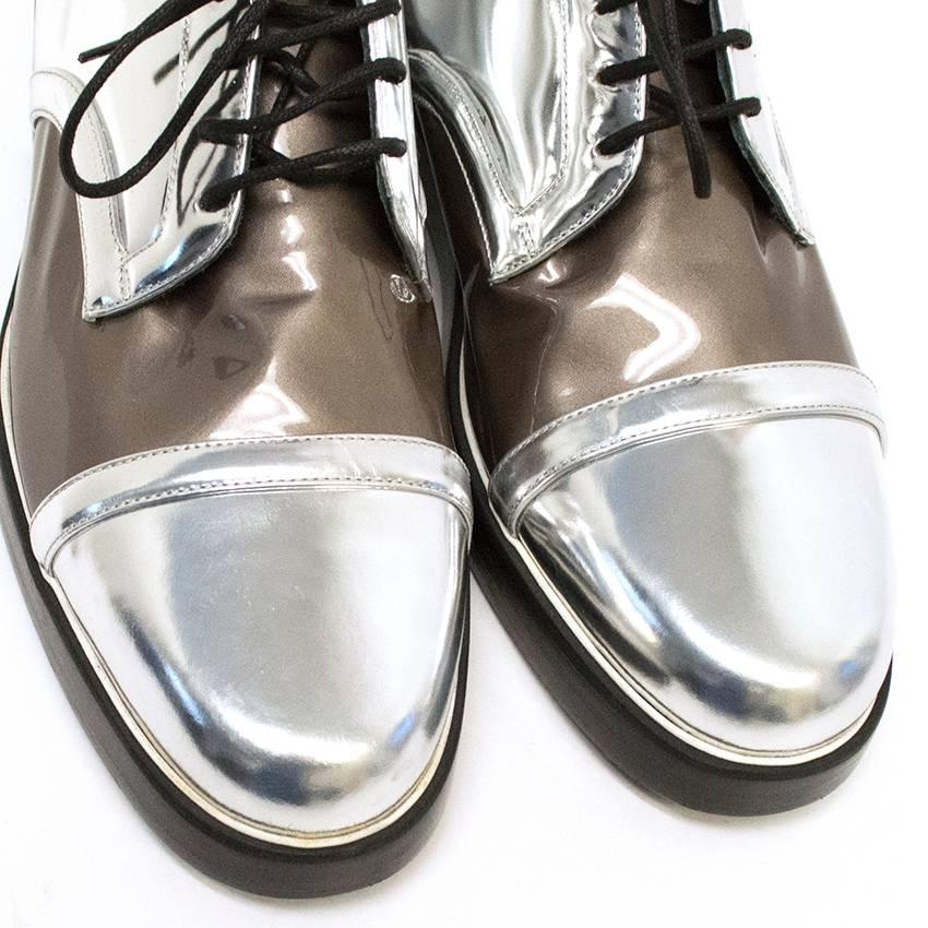 Men's Nicholas Kirkwood Metallic Brogues  For Sale