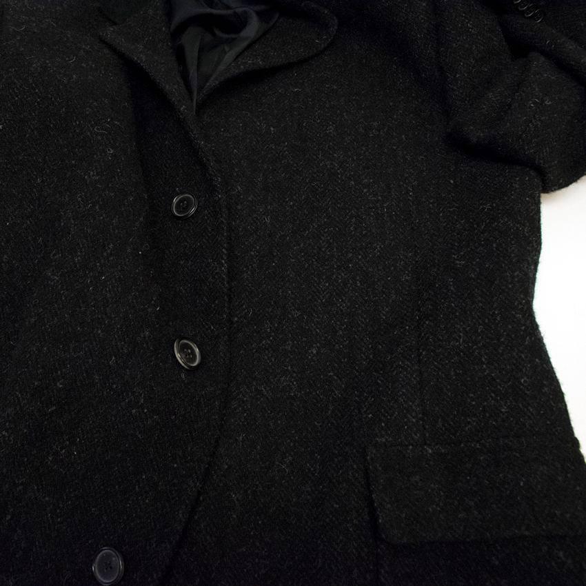 Margaret Howell Dark Wool Overcoat  For Sale 1