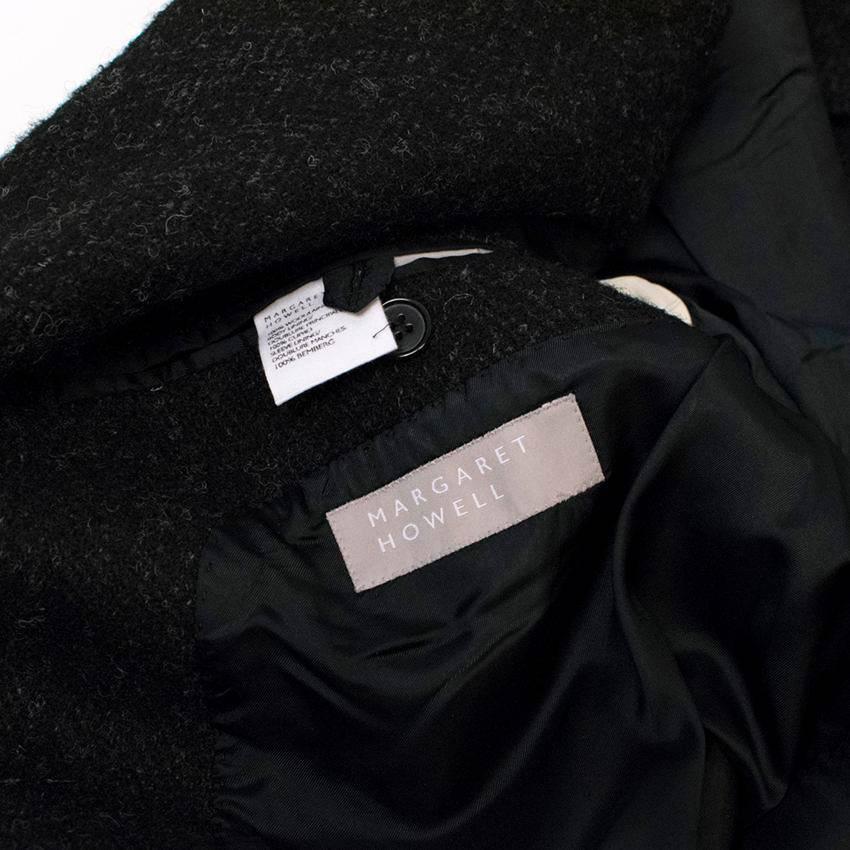 Margaret Howell Dark Wool Overcoat  For Sale 3