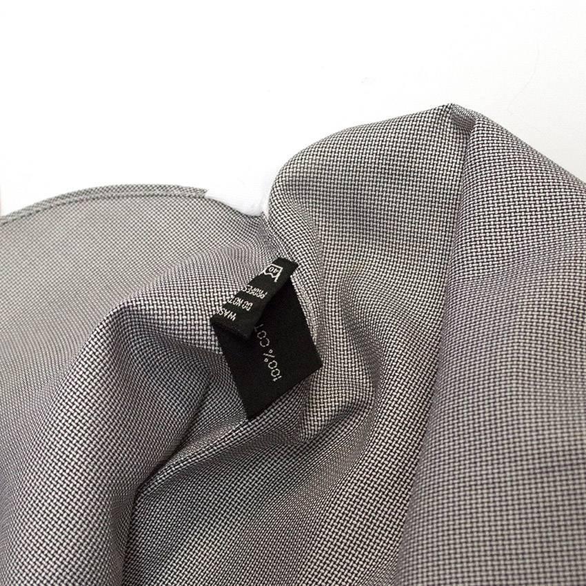 Tom Ford Grey Textured Dress Shirt  In Excellent Condition For Sale In London, GB