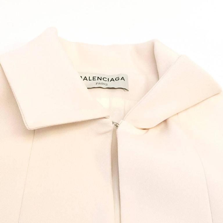 balenciaga cream shirt