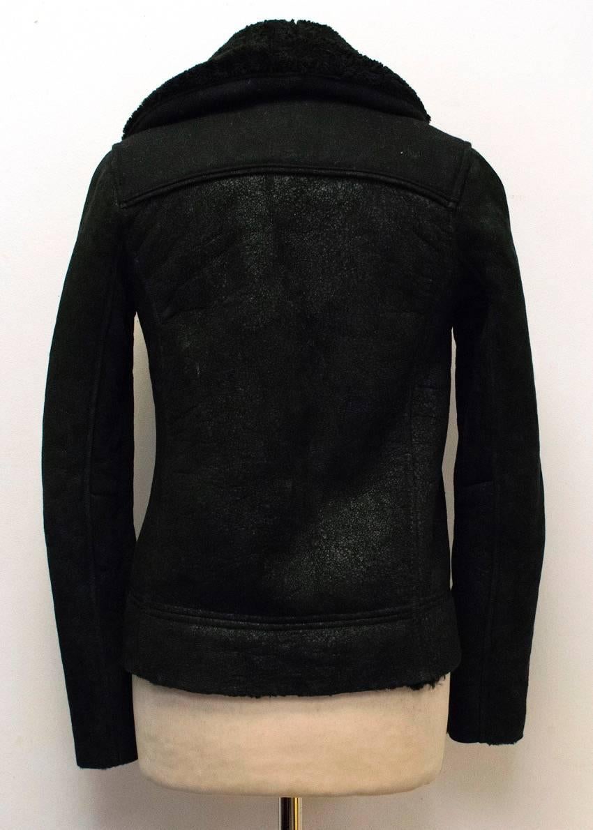 iro shearling moto jacket