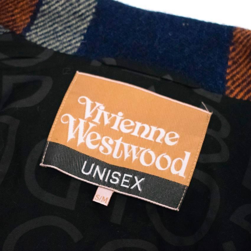 Vivienne Westwood Gold Label A/W15 Unisex Tartan Coat For Sale 2