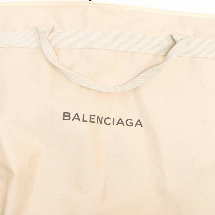 Balenciaga Black Suede Zip-Front Sleeveless Dress For Sale 3