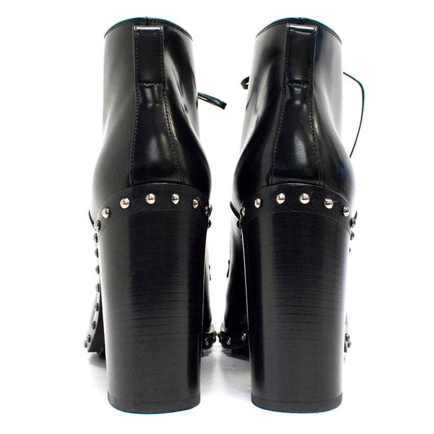Dolce & Gabbana 'Lawrence' Black Ankle Boots For Sale 2