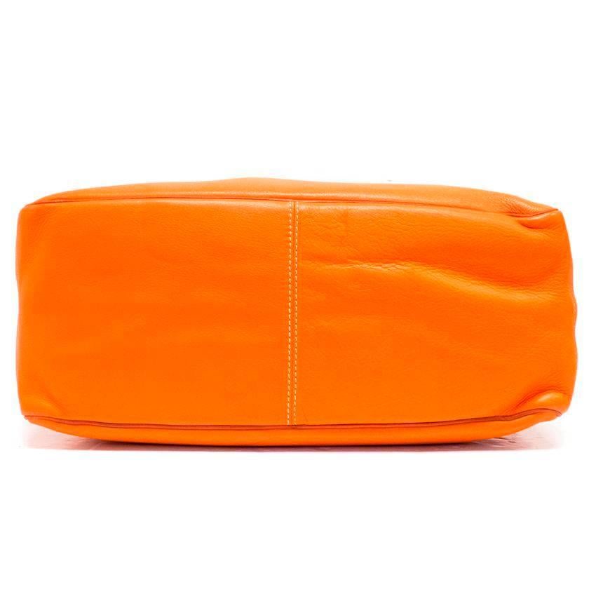 Celine orange leather 