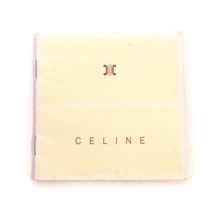 Women's Celine Orange Leather Boogie Bag For Sale