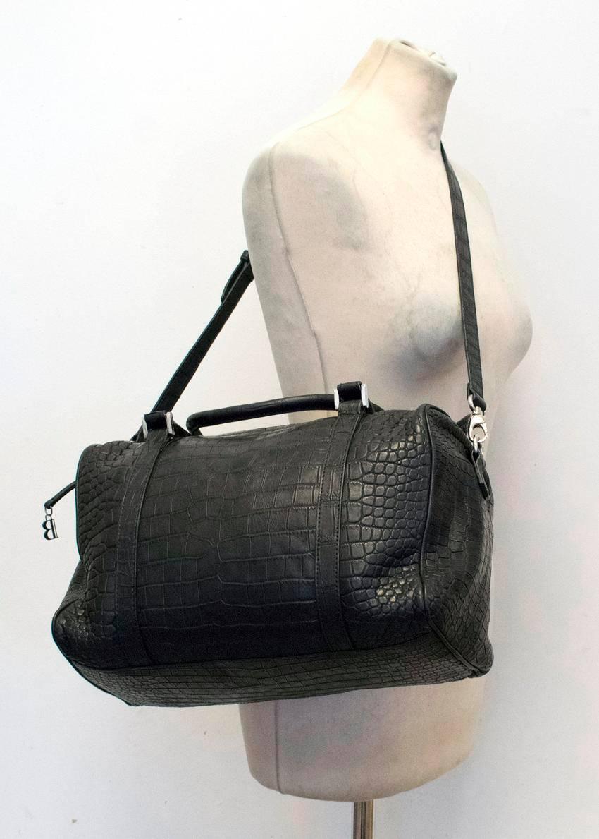 balmain bag crocodile