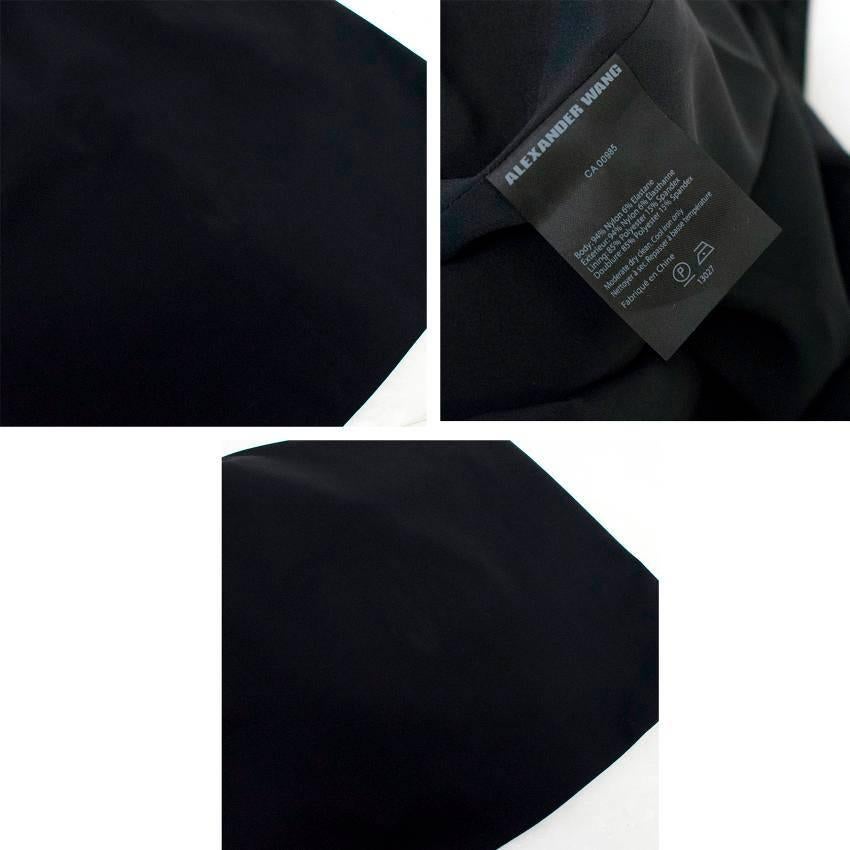 Alexander Wang Black Dress with Cut Out Details For Sale 2