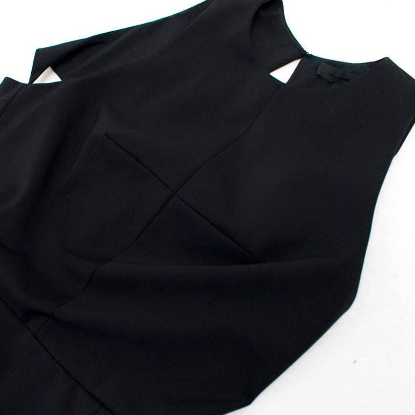 Alexander Wang Black Dress with Cut Out Details In New Condition For Sale In London, GB