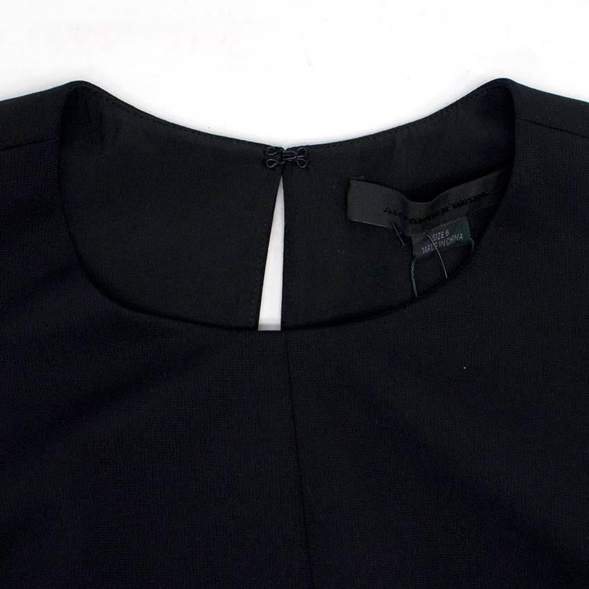 Women's Alexander Wang Black Dress with Cut Out Details For Sale