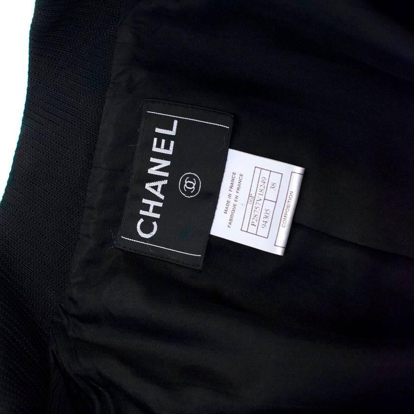 Chanel Black Military Blazer 2