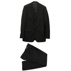 Kilgour Black Wool Trouser Suit