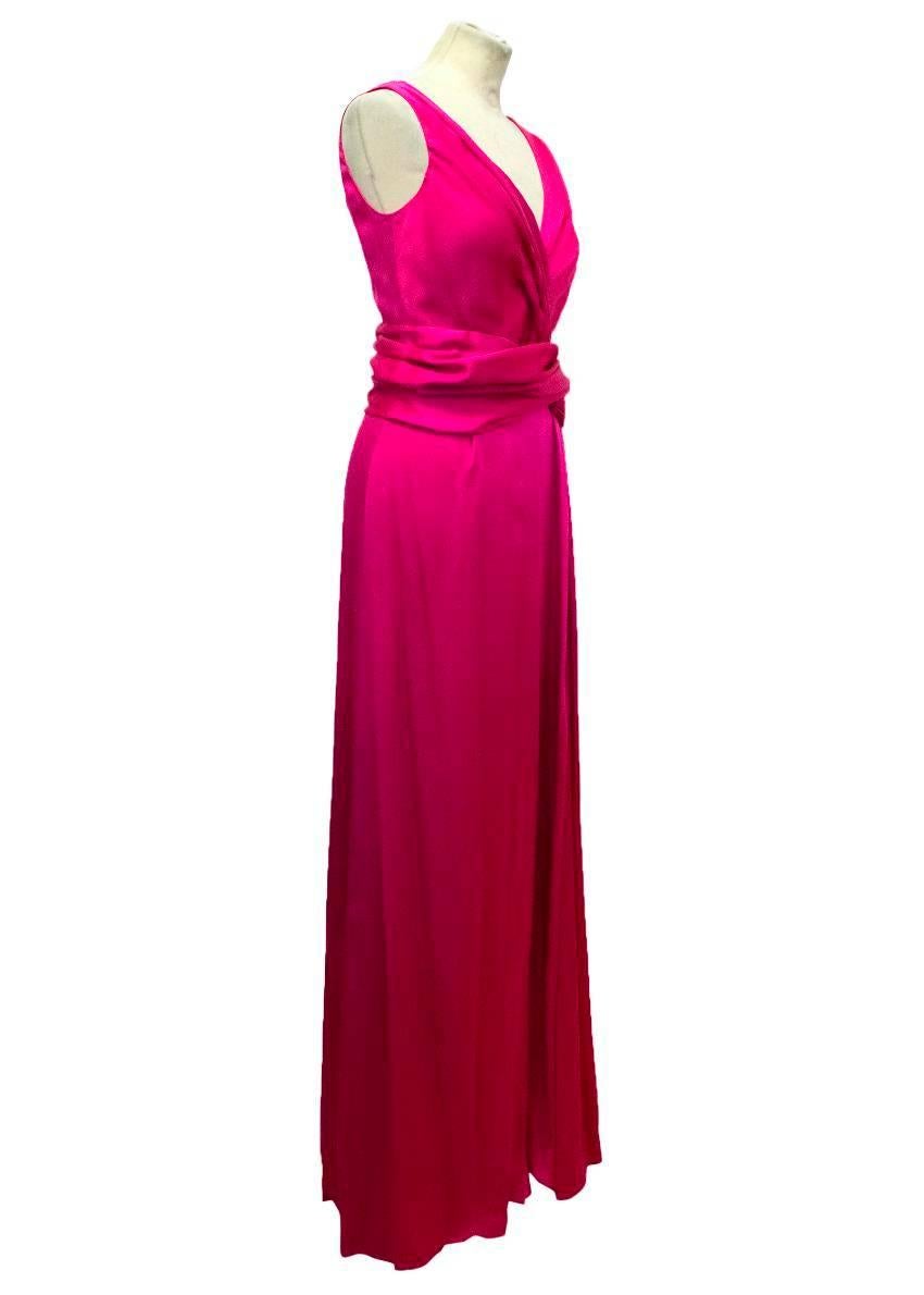 Women's Christian Dior Fuschia Pink Ballgown