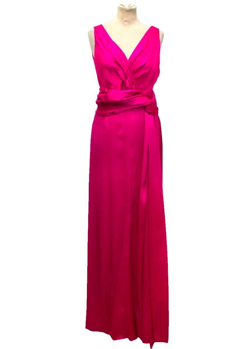 Christian Dior Fuschia Pink Ballgown 1