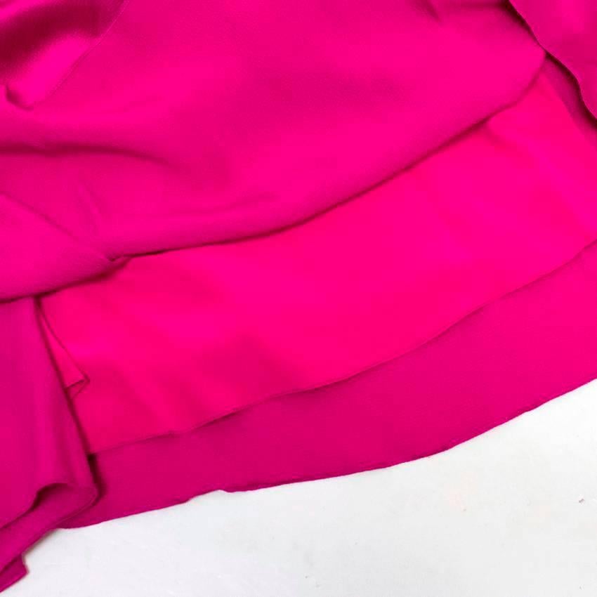 Christian Dior Fuschia Pink Ballgown In Excellent Condition In London, GB