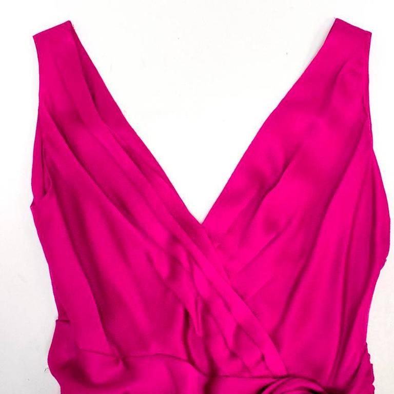 Christian Dior Fuschia Pink Ballgown at 1stDibs