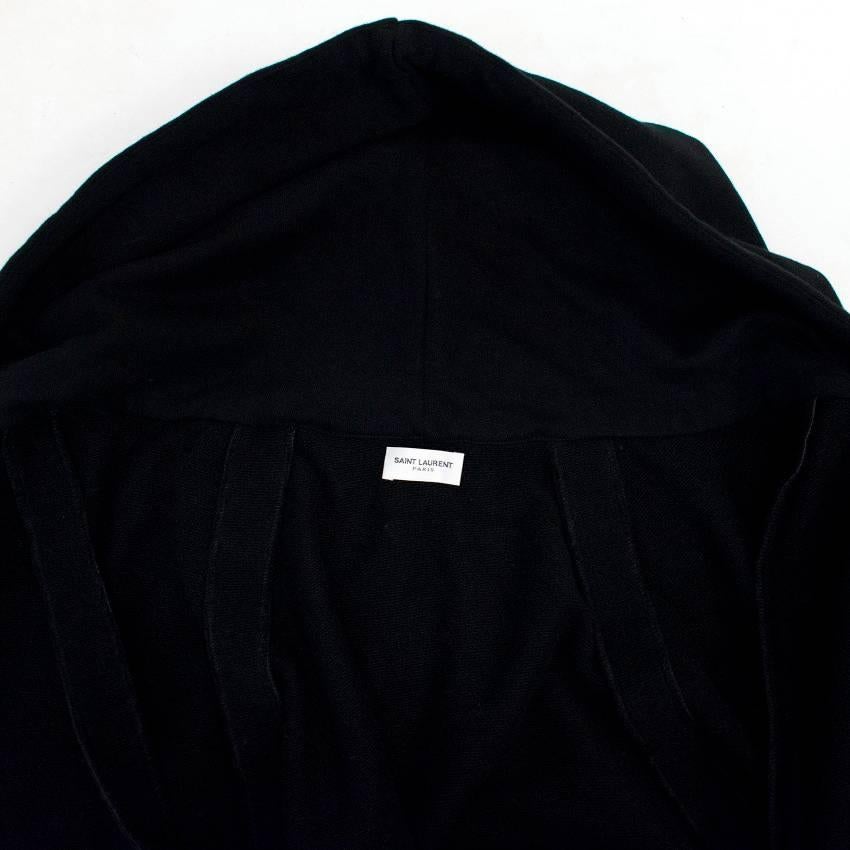 Saint Laurent Black Hoodie For Sale 3