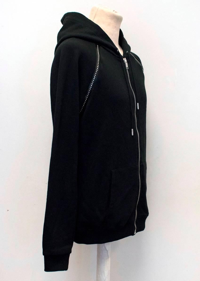 Men's Saint Laurent Black Hoodie For Sale