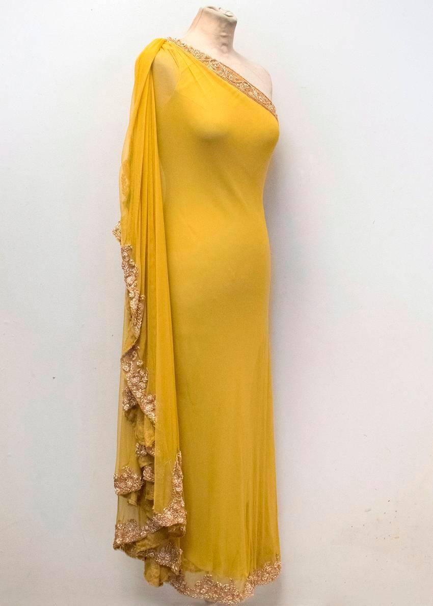 marchesa yellow dress