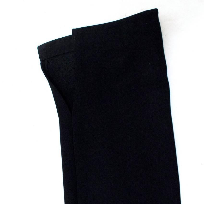 Balenciaga Black Halter Neck Crepe Jumpsuit For Sale 3