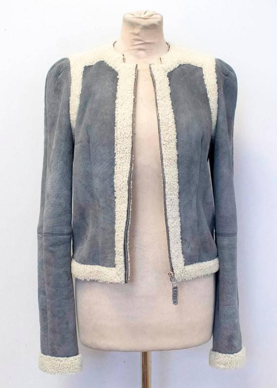 balenciaga grey suede