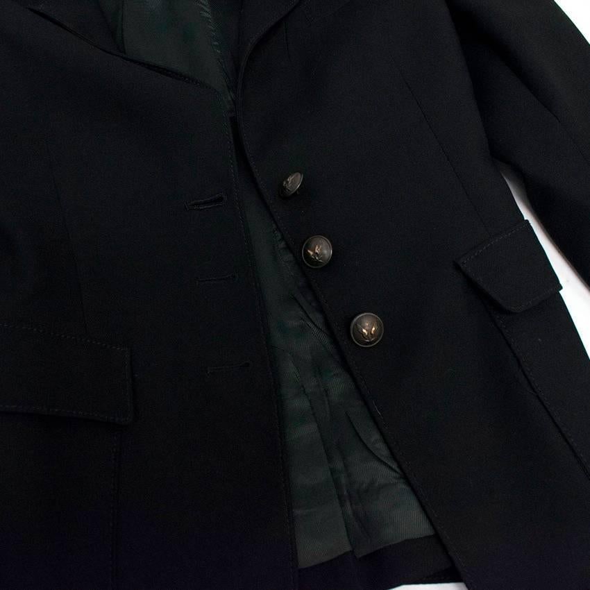 Balenciaga Black Blazer In Excellent Condition For Sale In London, GB
