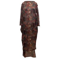  Vivienne Westwood Silk Paisley Printed Dress