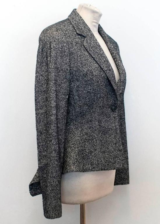 Alexander McQueen Grey Wool Peplum Blazer For Sale at 1stDibs ...