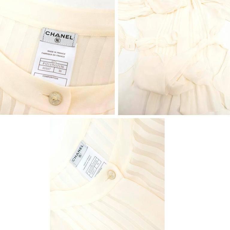 Senna Ruffle Blouse - Cream
