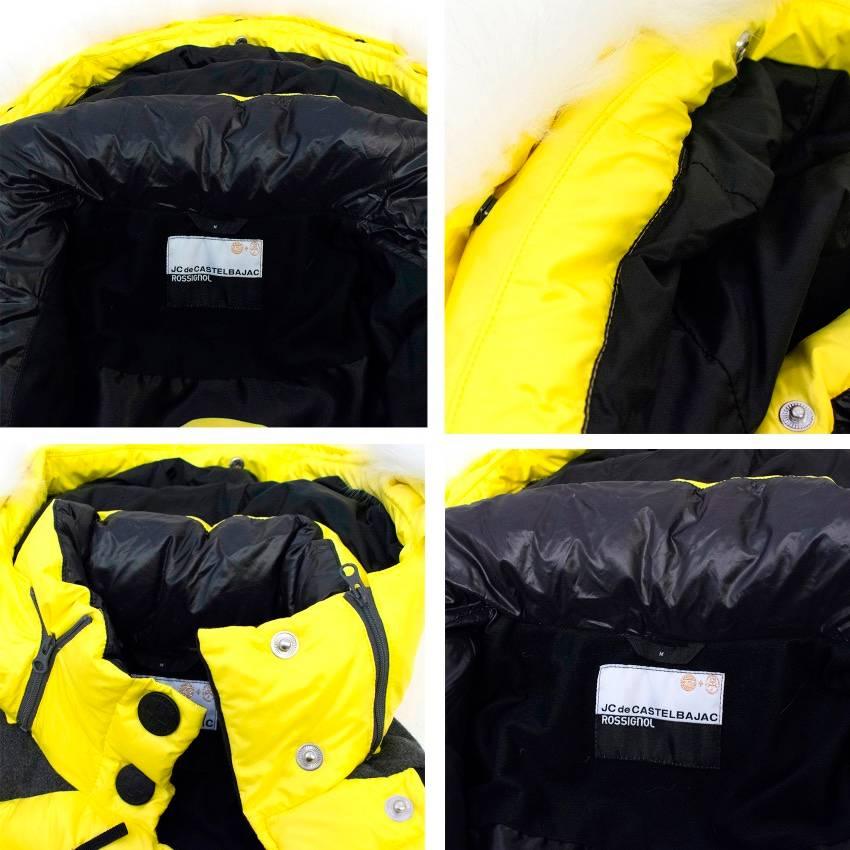  JC de Castelbajac Yellow Ski Set For Sale 1