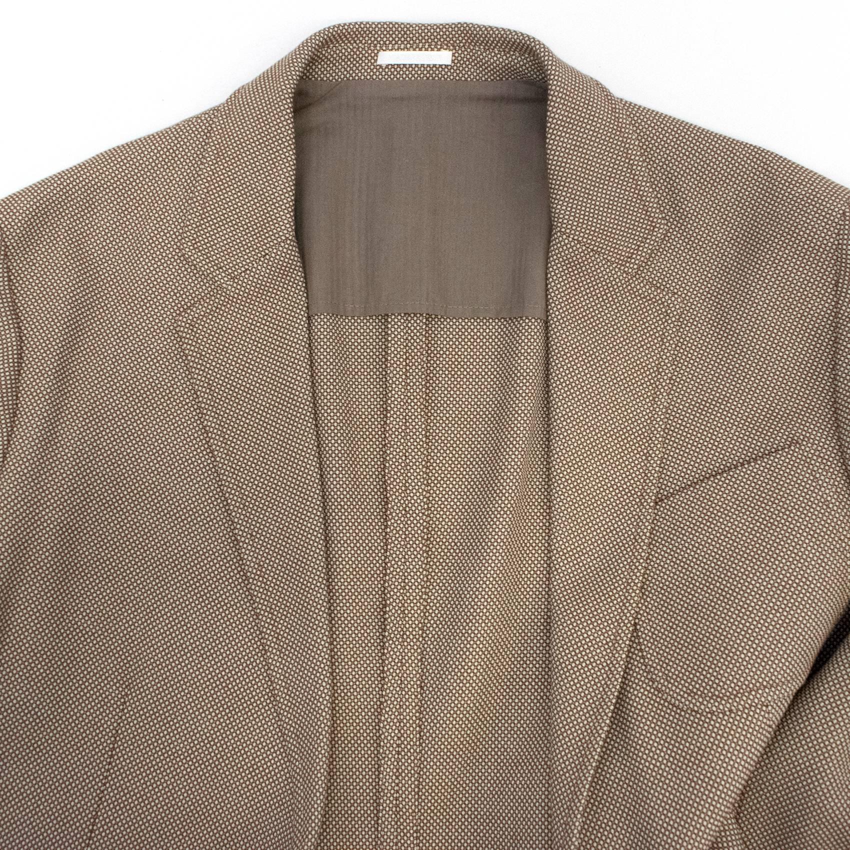 Alexander McQueen Men's Brown Tweed Relaxed Fit Blazer  For Sale 5