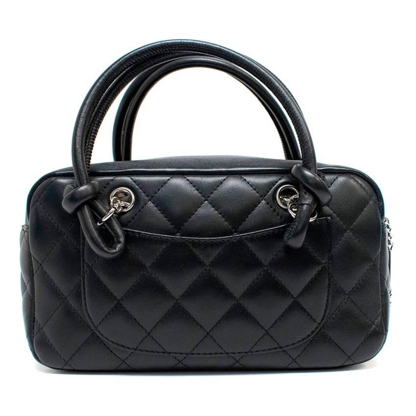 Chanel Small Black Cambon Bag 4