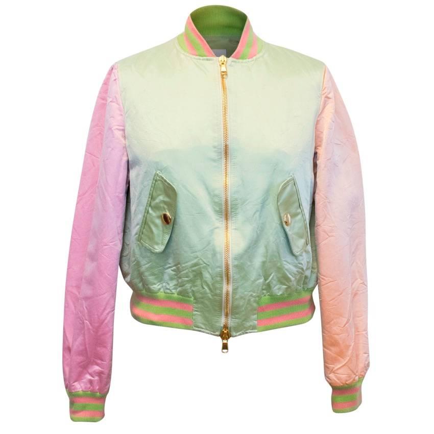 Moschino CheapandChic Multicolor Bomber For Sale