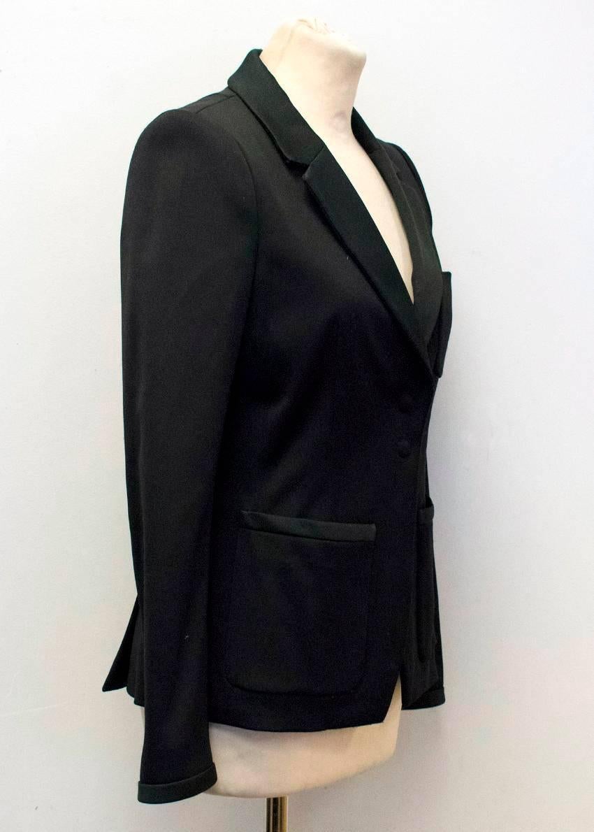 Balenciaga Black Blazer with Pockets  For Sale 4
